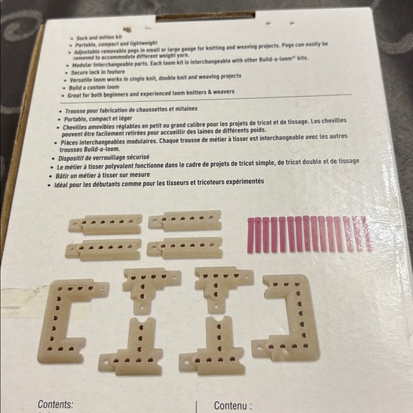 Loops & Threads Build-a-Loom Sock and Mitten Kit brand new - Picture 2 of 4